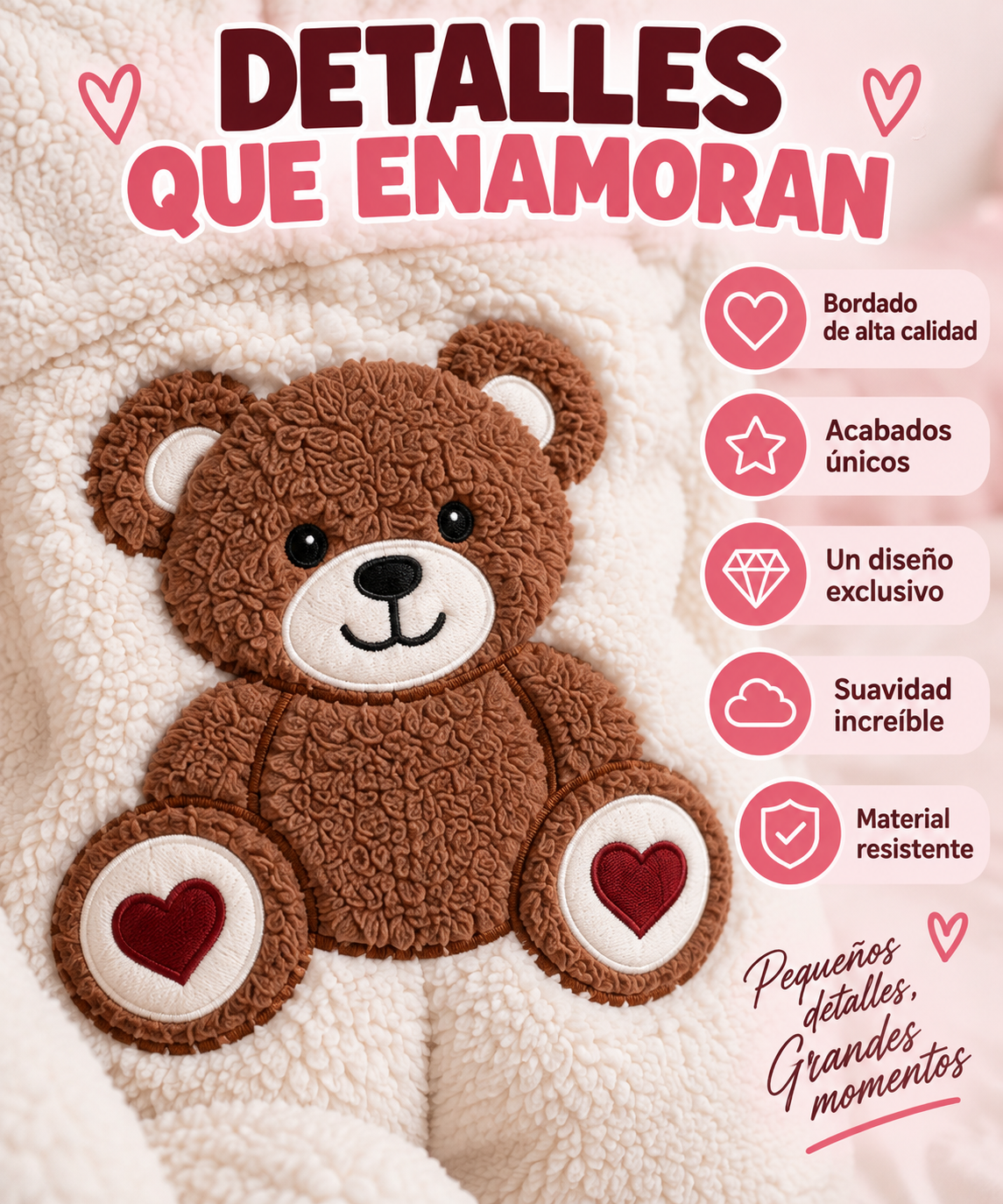 TeddyMia™ – Mono de Peluche